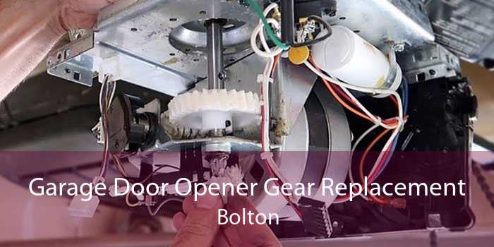 Garage Door Opener Gear Replacement Bolton