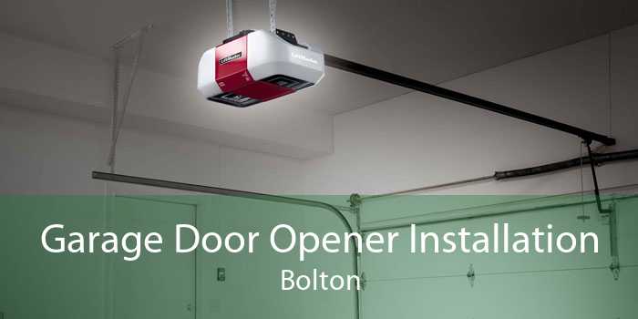 Garage Door Opener Installation Bolton