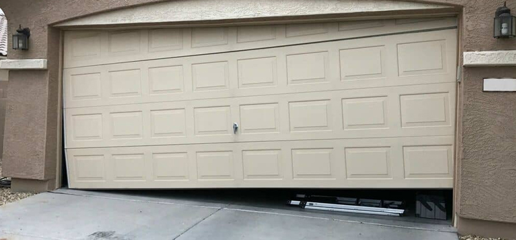 garage-door-bent-off-track-repair in Bolton